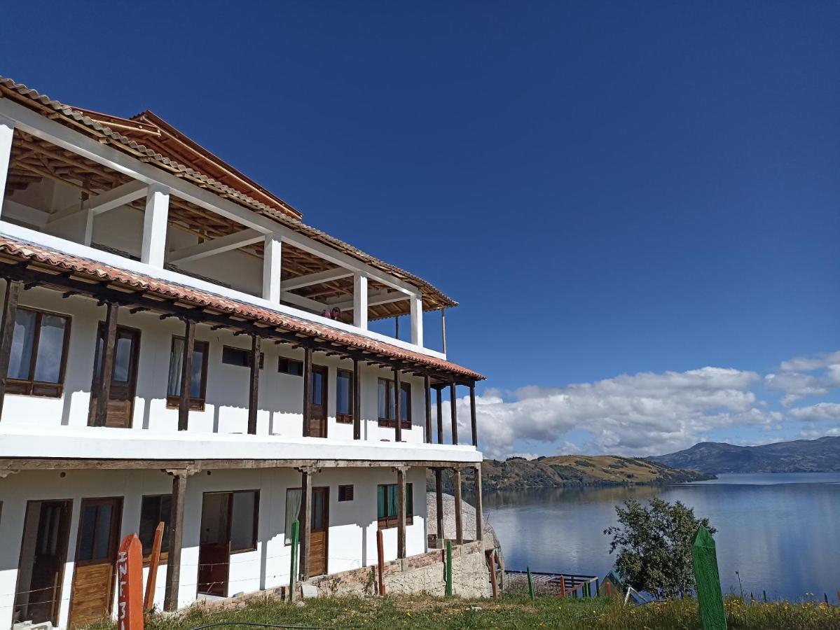 Hotel Tota Eliseo Playa Blanca Lago De Tota Lago de Tota Exterior foto