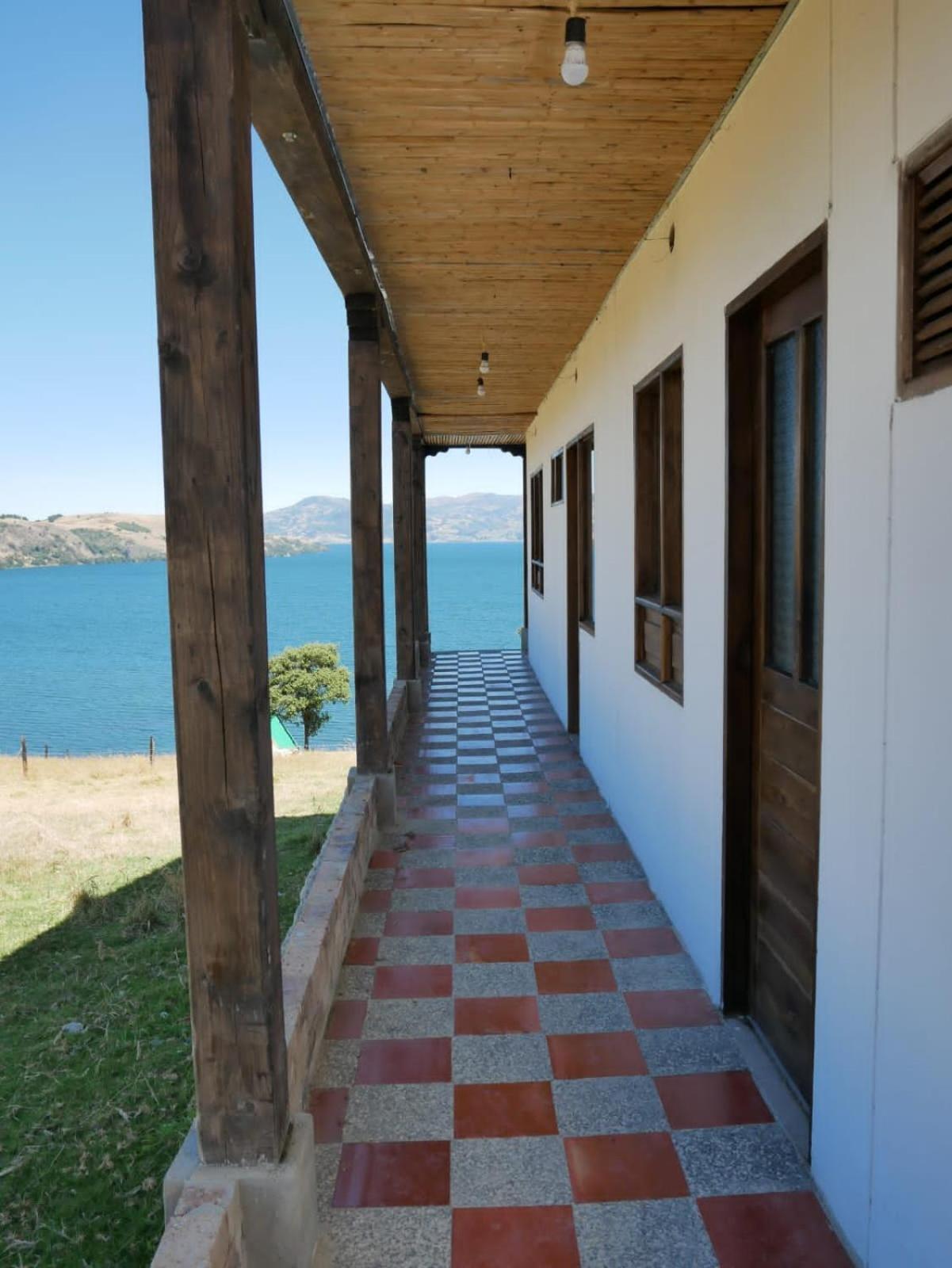 Hotel Tota Eliseo Playa Blanca Lago De Tota Lago de Tota Exterior foto